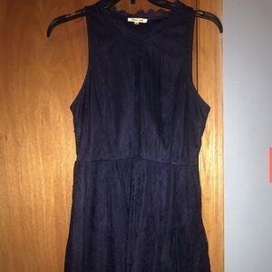 Beautiful detailed blue dress